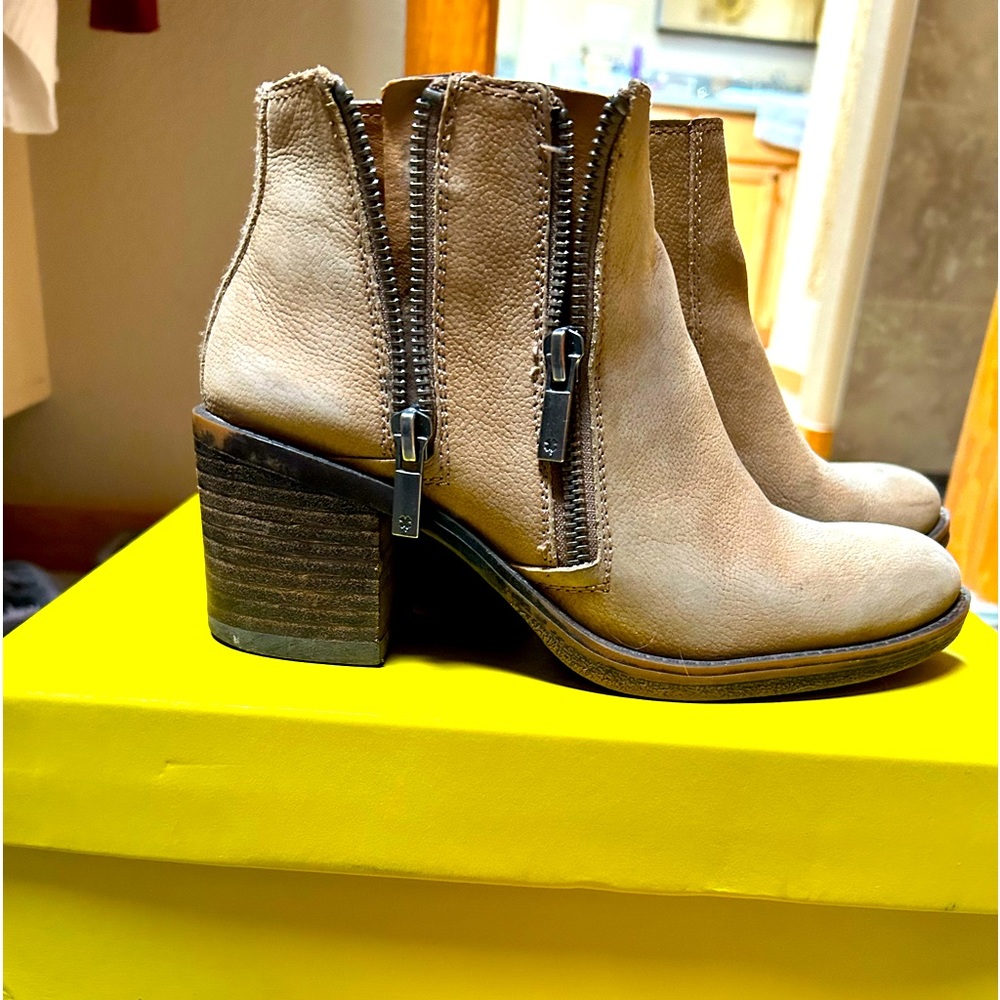 12” heel booties